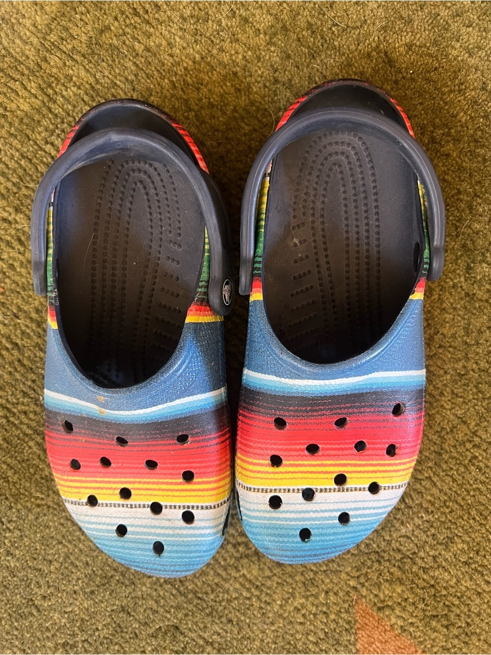 CROCS Classic Clog in Serape Print